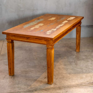 Mesa Tradicional 1,80x0,80 Peroba Rosa